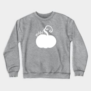 Grateful Fall Pumpkin Crewneck Sweatshirt